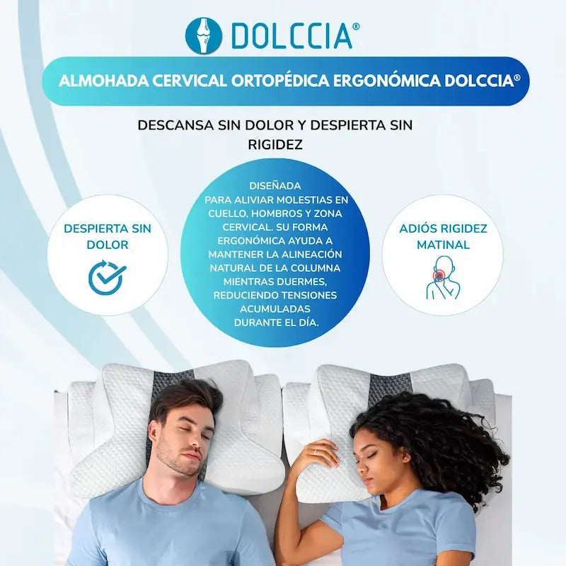 Almohada cervical viscoelástica diseño mariposa GRIS