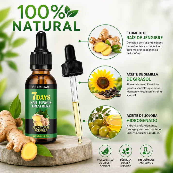 TRATAMIENTO ANTI HONGOS 100% NATURAL 7 DÍAS