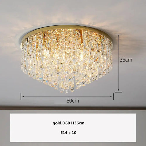 ✨ Lustre en Cristal – Élégance et Brillance Intemporelle